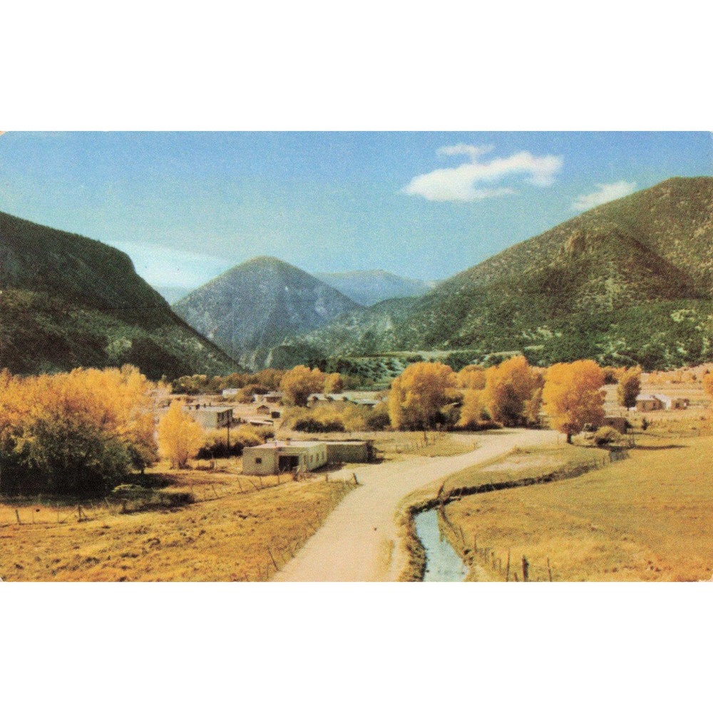Vintage The Red River Valley Postcard Petley Color Card Josef Muench K157
